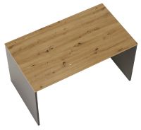 PC stolk RIOMA typ 16 - vrch stola, farba: grafit / dub artisan 