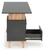 PC stolk SERGIO, farba: dub wotan/antracyt mat.