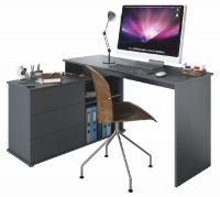 PC stolk TERINO, farba: dub grafit