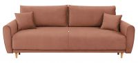 poah: ltka FANTASY VELVET 318 ORANGE, pohovka MANILA LUX 3DL - ilustran obrzok
