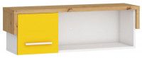 Zvesn skrinka HEY HEY-22, farba: dub artisan/biela/lt