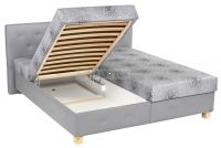 posteľ HERMÍNA polohovateľná s úložným priestorom, ilustračný obrázok
