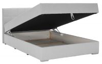 Boxspring FERATA 120x200 cm s lonm priestorom, poah: ltka COLET 04 siv, ilustran obrzok