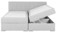 Boxspring FERATA 180x200 cm, poah: ltka COLET 04 siv, ilustran obrzok