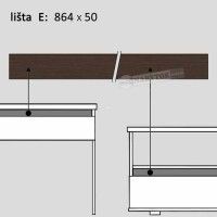 Farba lity E: wenge, ilustran obrzok