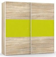 Farba korpusu: dub bardolino / stredn vplov ps dver: zelen, ilustran obrzok