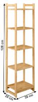 regl IMEROR TYP 3 - rozmery, farba: prrodn