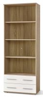 regl LIMA REG-3, farba: dub sonoma/biela