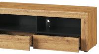  RTV stolk KAMA 24 - detail, farba: dub camargue/ierny mat