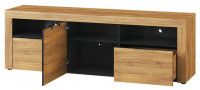 RTV stolk KAMA 25, farba: dub camargue/ierny mat