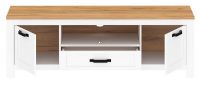 RTV stolk B LANZETTE - vntro, farba: biela alba/dub craft zlat