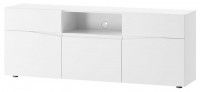 RTV stolk LUCCA 05, farba: biela mat, 