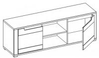 RTV stolk YORK Y1 - perokresba,, ilustran obrzok 