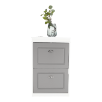 botnk SEBER typ 1, farba: biela / siv
