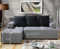 sedacia sprava MEXX - rozmery, strana: av