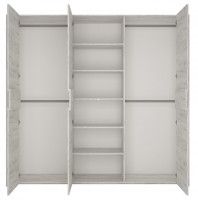 skria ANGEL TYP 22 - vntro, farba: biela craft