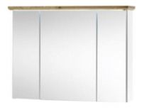 farba: biela/dub artisan, Skrinka so zrkadlom TOSKANA - ilustračný obrázok