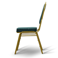 konferenn stolika ZINA 2 NEW, poah: ltka zelena vzor./kov - zlat matn, ilustran obrzok