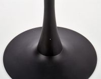 farba: biela - mramorový efekt/kov s povrchovou úpravou - čierna, stôl AMBROSIO - ilustračný obrázok