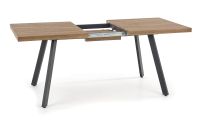 stl BERLN 160 - rozkladc, farba: orech med / ierna