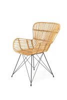 stolika K-335, farba: prrodn / ierna