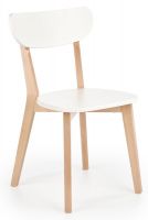 stolika BUGGI, farba: biela/prrodn, ilustran obrzok