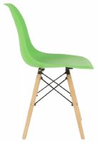 stolika CINKLA 3 NEW, farba: drevo-buk/plast-zelen, ilustran obrzok