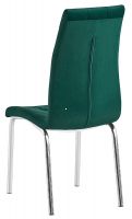 poah: ltka VELVET smaragdov/kov - chrm, stolika GERDA NEW - ilustran obrzok