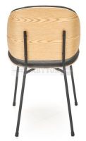 stolika K-467, poah: ltka tmav siv/ohban preglejka - dub prrodn/kov s povrchovou pravou, ilustran obrzok
