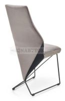 stolika K-485, poah: ltka VELVET siv/kov s povrchovou pravou - ierna, ilustran obrzok