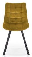 stolika K-332, poah: ltka VELVET horicov/kov s povrchovou pravou - ierna, ilustran obrzok