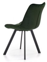 stolika K-332, poah: ltka tmav zelen/kov s povrchovou pravou - ierna, ilustran obrzok