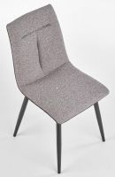 stolika K374, poah: ltka svetl siv/ekokoa ierna/kov s povrchovou pravou - ierna, ilustran obrzok