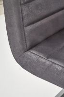 poah: ekokoa tmav siv//kov s povrchovou pravou - ierna, stolika K376 - ilustran obrzok