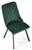 stolika K-450, poah: ltka VELVET tmav zelen/kov s povrchovou pravou, ilustran obrzok