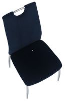 poah: ltka VELVET modr/kov - chrm, stolika OLIVA NEW - ilustran obrzok