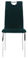 poah: ltka VELVET smaragdov/kov - chrm, stolika OLIVA NEW - ilustran obrzok