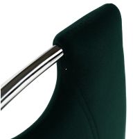poah: ltka VELVET smaragdov/kov - chrm, stolika OLIVA NEW - ilustran obrzok