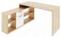PC stolk NOE NEW, farba: dub sonoma/biela