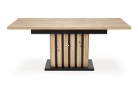 stl LAMELLO - rozkladac, farba: dub artisan / dub artisan - ierna