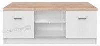 RTV stolk TOPTY TYP 15, farba: biela/dub sonoma