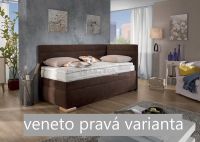 Váľanda VENETO BOXSPRING s čelami a s úložným priestorom, strana Pravá, ilustračný obrázok
 Váľanda VENETO BOXSPRING s čelami a s úložným priestorom, strana Pravá, ilustračný obrázok