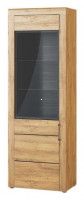 vitrna KAMA 10 L/P, farba: dub camargue/ierny mat