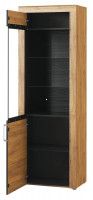 vitrna KAMA 10 L/P - vntro, farba: dub camargue/ierny mat