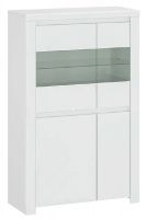 vitrna LINDY 2D2W, farba: biely lesk, ilustran obrzok
