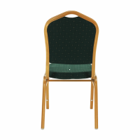 konferenn stolika ZINA 3 NEW, poah: ltka zelena vzor./kov - zlat matn, ilustran obrzok