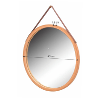zrkadlo LEMI 1 - rozmery, farba: prrodn, ilustran obrzok